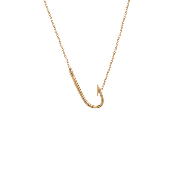 Mid Century Tiffany + Co. Fish Hook Necklace