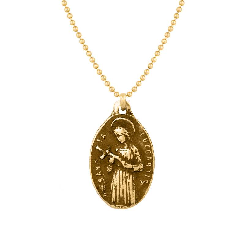 St. Lutgardis Protection Medal