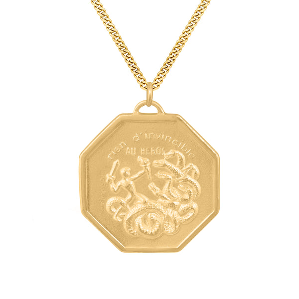 Louison Rare + Fine Protection Collection – Italian Gold Medallions - Gem  Gossip - Jewelry Blog