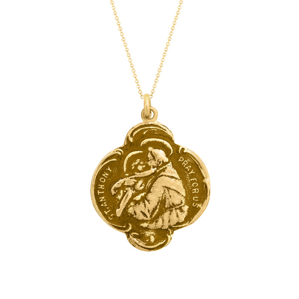 St. Anthony Quatrefoil Protection Medal